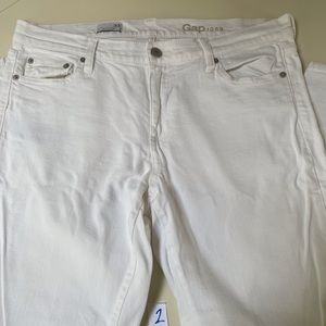 Gap 1969 white jeans size 30r